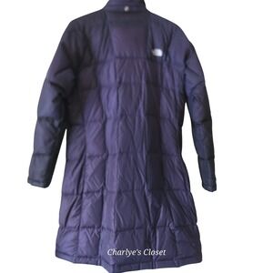 The North Face Metropolis 600 Down Long Purple Puffer Jacket L Packable Commuter